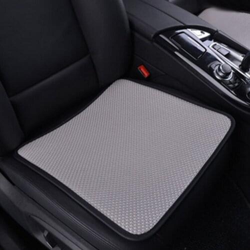 Car Front Seat Cushion Non-slip Breathable Ice Silk Cushion ummer Automobile Cushion Pad for Outdoor and Indoor Use