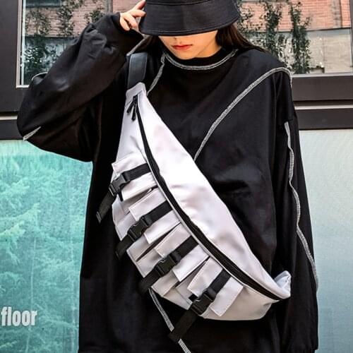 Waist Bag Men Fashion Waterproof Big Chest Pack Sport Crossbody Bag Casual Travel Multi-pocket Male Bum Belt Pouch For Unisex