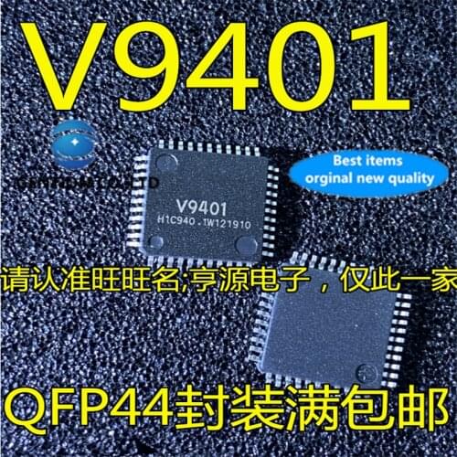 10Pcs V9401 9401 TQFP-44 Electric energy metering chipin stock 100% new and original