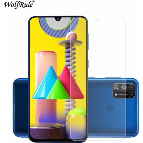 2Pcs For Samsung Galaxy M31 Glass For Galaxy M31 Tempered Glass Film 9H Hard Screen Protector Protective Glass for Samsung M31