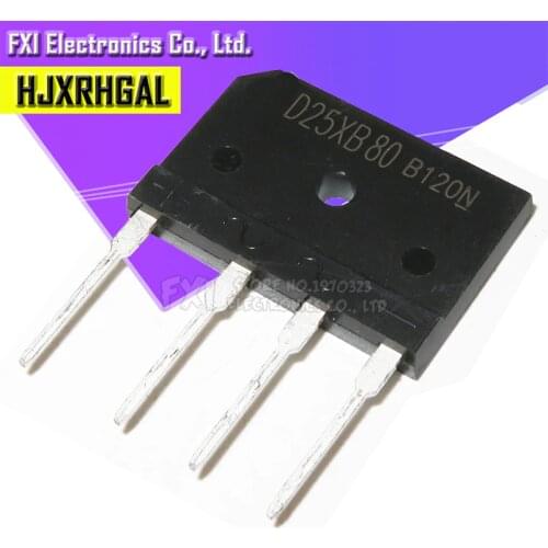 5pcs D25XB80 D25SBA80 bridge rectifier 25A 800V new original