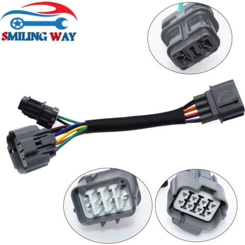 8 pins OBD2 TO OBD1 Distributor Adapter Jumper Wiring Harness Connector Plug Cable For Acura Honda Civic 1.6L 1999 2000