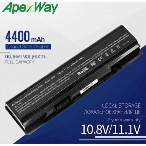 ApexWay 4400mAh laptop battery for dell Vostro 1014 1015 A840 A860 312-0818 451-10673 F286H F287F F287H G069H R988H