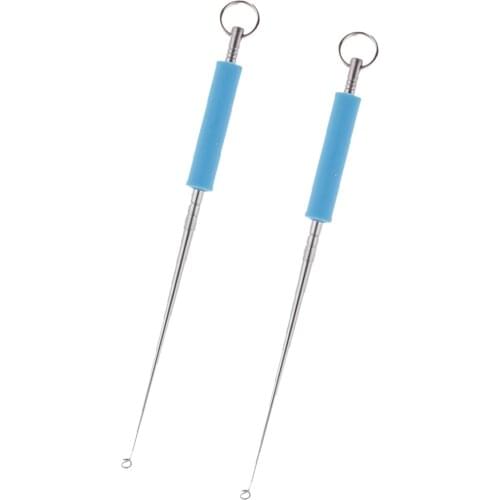 2pcs Fishing Hook Removal Tool Fish Hook Extractor Detacher Disgorger 5.1"