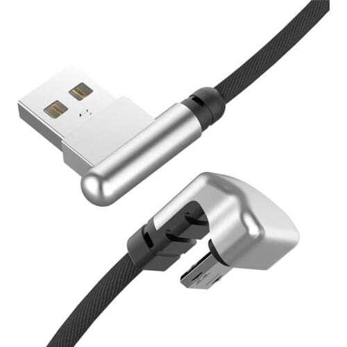 8 Pin 180 Degree Elbow Charger Sync Data Cable Type C Lighting Charging Cables Charger Device For iphone X XS XR 8 7 12 Samsung