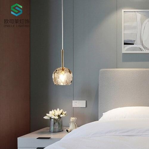 Nordic led glass ball light fixtures luminaire industrial lamp pendant lights chandelier pendant lamp dining room bedroom