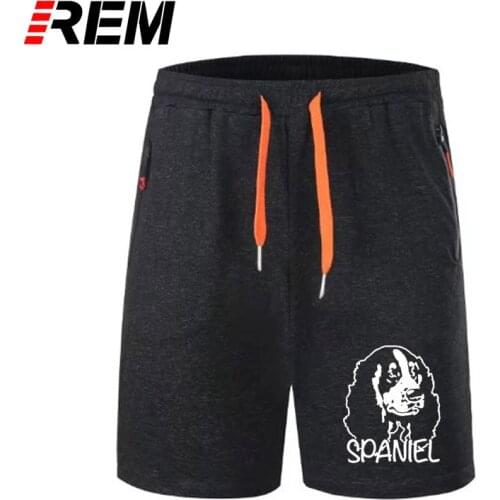 REM short pants Heartbeat Spaniel Men Funny For Dog Lover Vintage Cotton Short Gift Tops Plus Size panties short pants