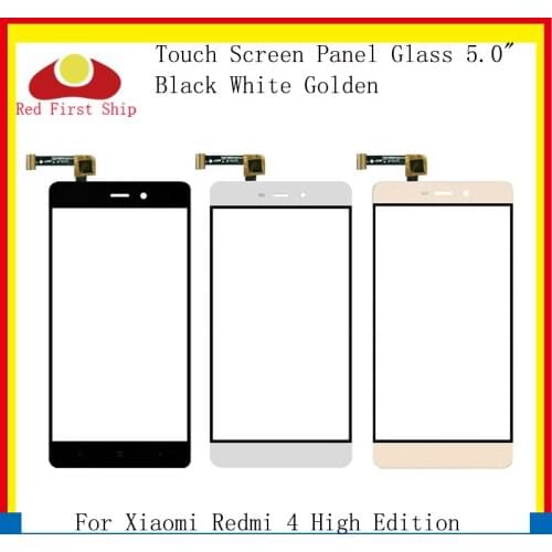 10Pcs/lot Touch Screen For Xiaomi Redmi 4 High Edition Touch Panel Digitizer Sensor Front LCD Glass Lens Redmi 4 Pro Touchscreen