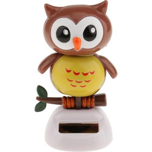 Cute Solar Powered Dancing Santa Claus Stand On Stage Home Car Decoration Kids Toy Gift