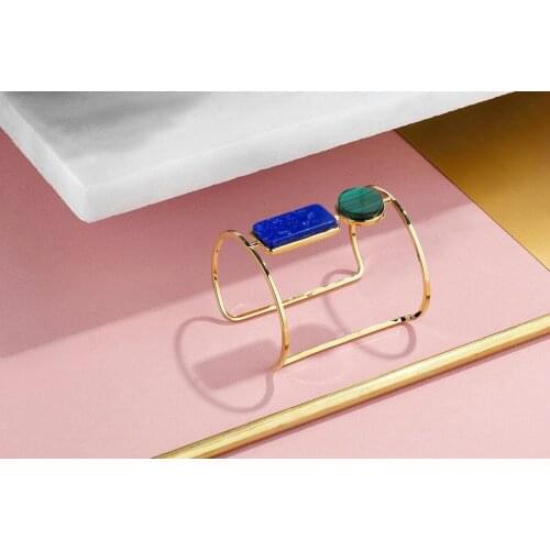 SPECIAL DESIGN GEOMETRIC PATTERN LADIES NATURAL ROCKY RING