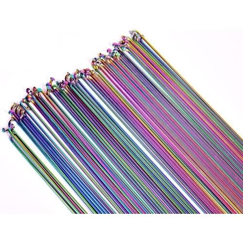 10pcs/lot Stainless Steel MTB Spokes Mountain Bike Road Bicycles Wheel Rim SPoke Part with Nippers 259 261 271 273 291 293mm