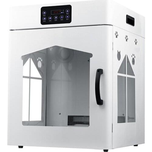 New Arrivals 2021 Pet Drying Chamber for Different Pets with UV Function and Anion Drying Automatic Pet Dryer Box