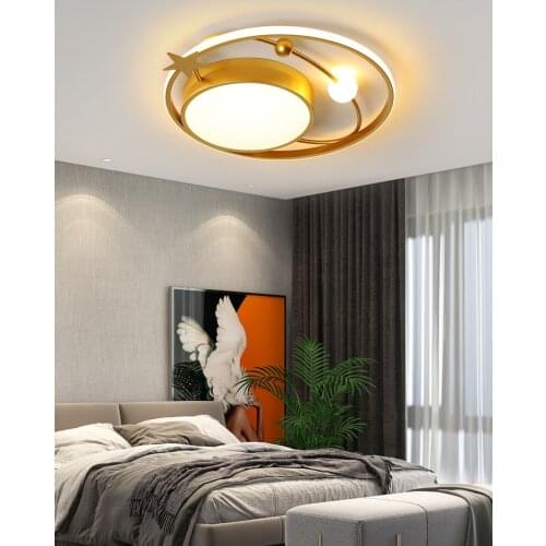 LED Round ceiling light Modern Indoor 110v 220v Ceiling Lamp For Living Room Bedroom Dining Room free shipping Modern light