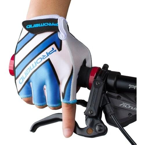 Bicycle Half Finger Breathable Golves Men Women Anti-Shock Gloves Outdoor Motorcycle Mtb Road Cycling Racing Mittens D0424