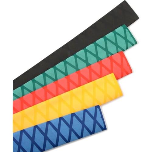 1Meter Heat-shrinkable tube sweat-absorbing belt anti-skid anti-electric pattern handle sleeve for fishing rod/Badminton racket
