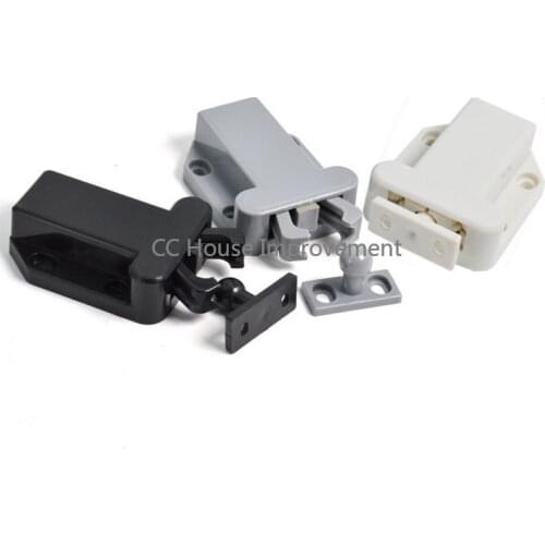 Urijk 1Pcs Cabinet Catches Magnetic Door Drawer Cabinet Catch Push To Open Beetles Touch Latch Cupboard Door Closer High Quality