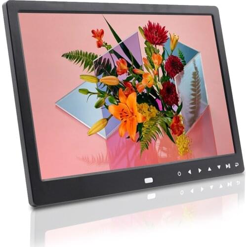12 inch slideshow loop playback video player picture player support 1080P digital photo frame digital picture frame