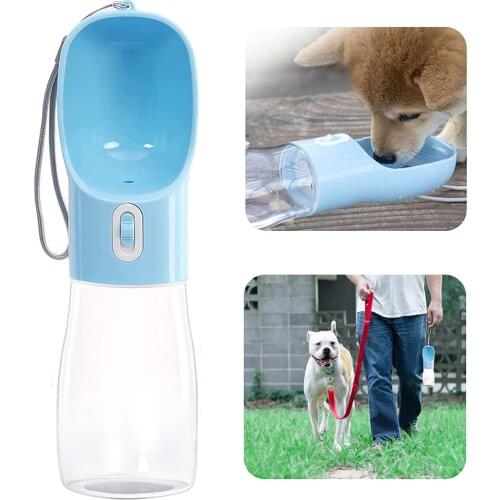 2021 Dog Water Bottle for Walking, Dog Travel Water Bottle, Portable Pet Water Bottle for Dogs, Portable Dog Bowl Water Bottle