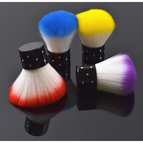 3Pcs/Set Soft Nail Art Blush Brush Dust Remover Powder Cleaning Manicure Tool