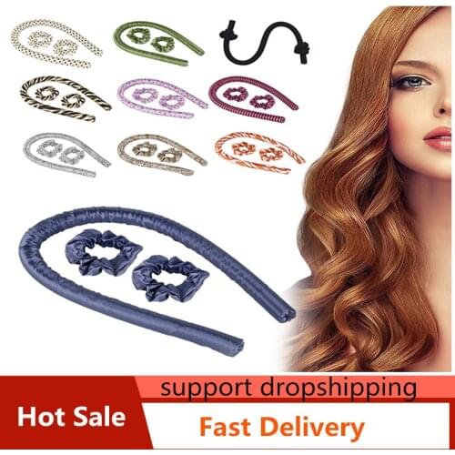 Hot Sale Heatless Hair Curler Heatless Curling Rod Headband with 2 Hair Ties and 1 Hair Clip No Heat Hair Rollers for Long Hair