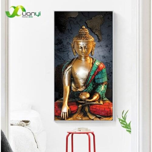 Buddha Poster Wall Art Print Painting Home Decor Wall Zen Posters And Prints Budda Buda Canvas Painting For Living Room Unframed