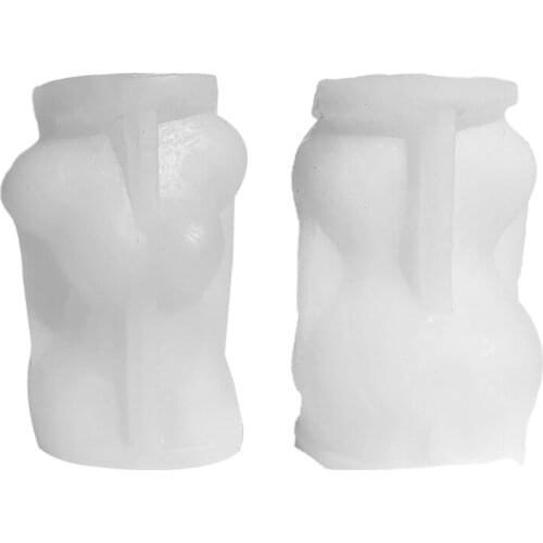 Woman Body Candle Molds DIY Homemade Soy Wax Candle Molds Ideal Gift for DIY Lovers Make Scented Figure Candles Soy Wax