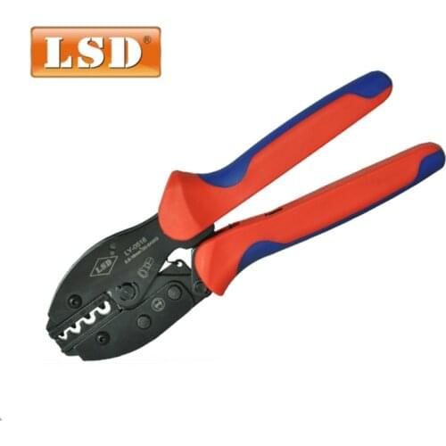 LY-0516 Cable lug crimping tools 0.5-16mm2,ratchet non-insulated terminal crimping plier