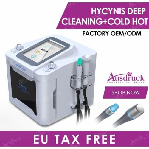 Newest Korea Hydra Water Peeling Facial Microdermabrasion Microdermabrasion Machine Dermabrasion Hot & Cold Hammer Ce