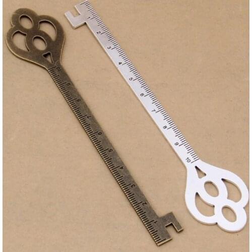 Retro Vintage Style Metal Alloy Cat Lace Ruler Bookmarks For School Office Supplies Stationery SN3007