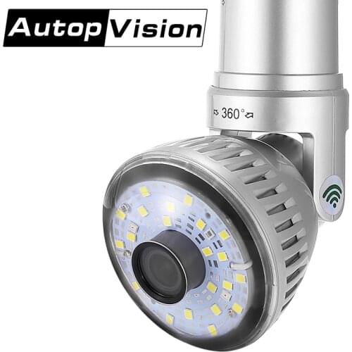 IB-175 Bulb Light LED Wireless IP Wifi CAMERA 960P White or yellow light lamp room Mini CCTV Camera Home Security WiFi Camera