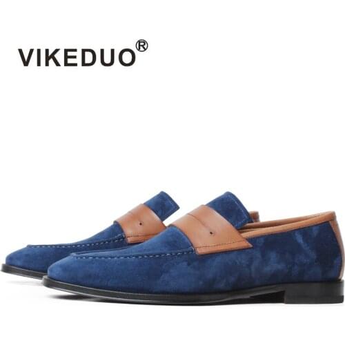 VIKEDUO Mens Loafers