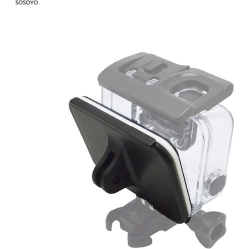 Waterproof Case Back Door Backdoor Cover Two-legged Mount Adapter For Gopro hero 5 6 7 Black Sports Camera Accessories