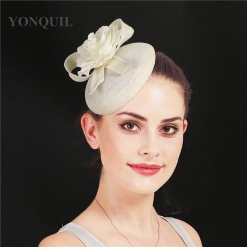 Ladies Fascinators Millinery Hat Party Wedding Hat Women Fedora Kentucky Derby Headpiece Church Hair Accessories Headwear