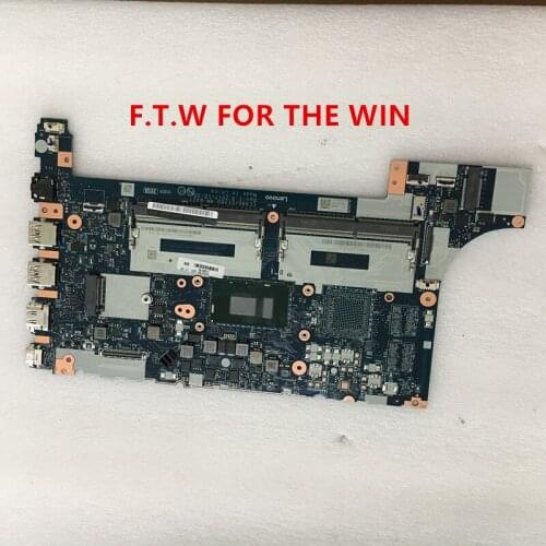 01LW193 MB FOR para Lenovo Laptop Motherboard E480 (Type 20KN, 20KQ) CPU i5-8250U 620 NM-B421 100% probado