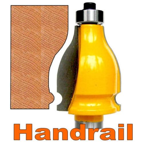 1 pc 1/2" SH Side Edge Handrail Molding Router Bit - Chwjw 18123