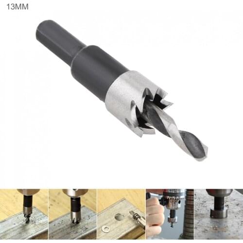 13mm HSS Hole Saw Cutter Drill Bits with Sharp teeth for Pistol / Bench / Magnetic / Air Gun Drills