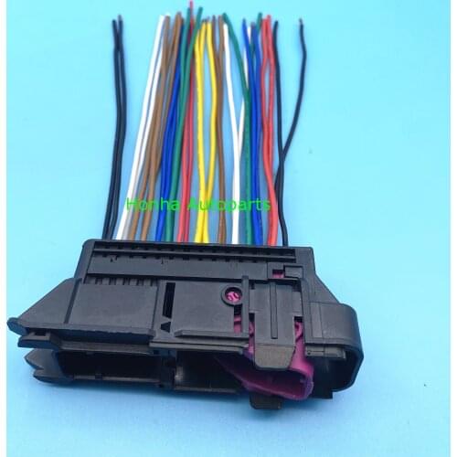 28 Pin Male Loom Repair Door Harness Docking Connector Plug Socket For VW AUDI SEAT SKODA 1K0937722D 1K0 937 722 D wire harness