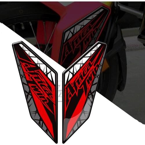3D Motorcycle Fender Fairing Mudguard Protection Decal Case for Honda CRF1000L Africa Twin 2016-2019