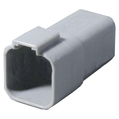 5/10sets 6pin automotive wire harness housing plug 6way waterproof electric male connector DT04-6P