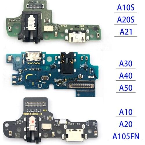 5Pcs, 100% Original USB Charging Dock Connector Microphone Board Flex For Samsung A10 A10S A20 A20S A21 A30 A40 A50 A105FN M21
