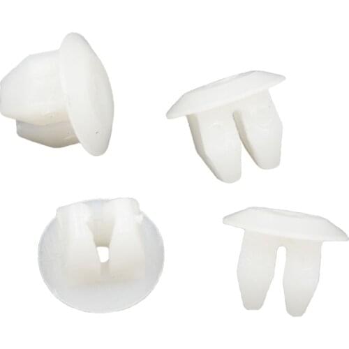 50pcs Round Head Nut Grommet Fixeding clips 7.5mm-8.8mm Auto Car lamp retainer snaps fastener