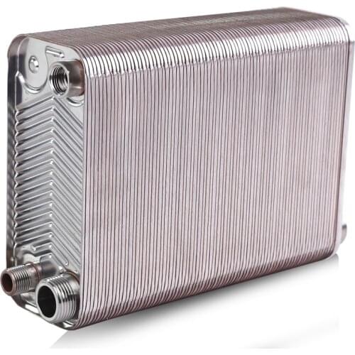 80 plate Hot waterexchanger Plates stainless steel heat exchanger Brazed type water heater