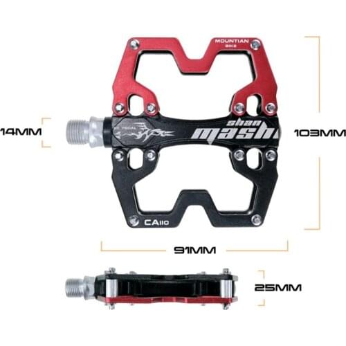 Road Bicycle MTB Aluminum Strong Pedal, Ultra Sealed Bearings ,Super Powerful Spindle Dropship