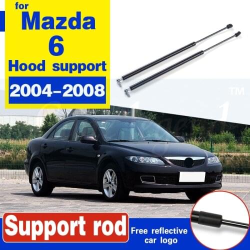 For Mazda 6 2004-2018 Automotive Bonnet Lifting Bracket Car Engine Hydraulic Rod Strut Shock Absorbing Spring Strut Bracket