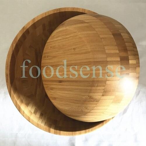 Bamboo Salad Bowl Serving Bowl wood salad bowl for Fruit Snacks Appetizers