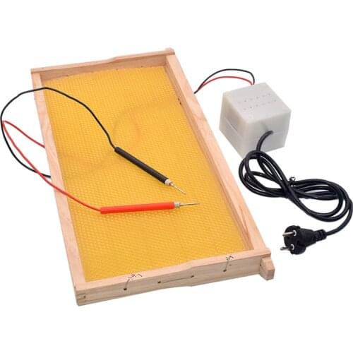 Electric Wax Embedder with Clips BeesWax Embedder Transformer for Beekeeping Beehive Frame Embedder