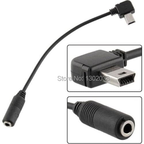 Hot sale!! Mini USB Port to 3.5mm Microphone Mic Adapter Cable Cord for GoPro Hero 3 Hero 3+ Camera