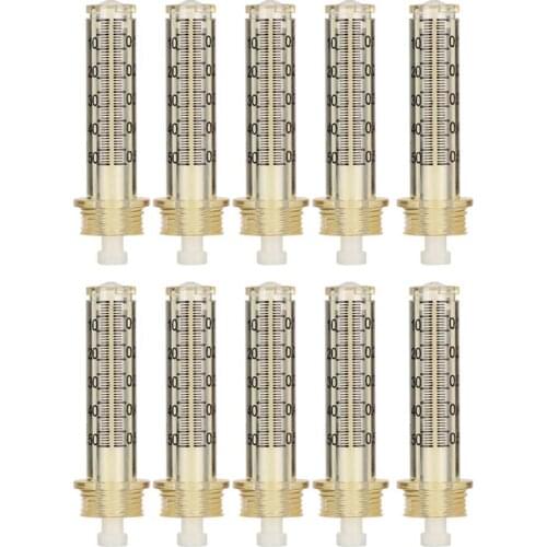 10pcs 0.5ml Ampoule Head Wrinkle Remover Needle Injection Beauty Instrument Syringe Needle Hyaluronic Acid Injection Pen Supply