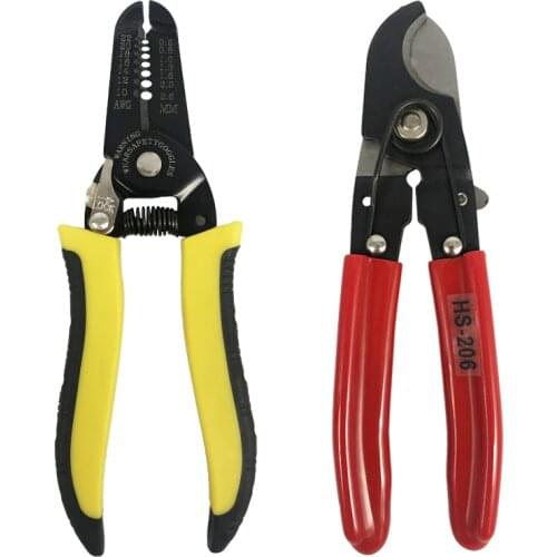Wire Strippers Multi-Function Pliers Electrical Maintenance Cable Cutter Crimping Tool Combination