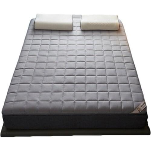 Natural latex mix Memory foam soft summer mattress Thicken Cold mats comfortable Floor folding bed student Tatami